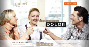 Diseño Web por Sujit Banerjee para Goldenberg Finest Tea | Diseño: #7129091