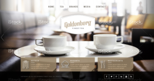 Diseño Web por Sujit Banerjee para Goldenberg Finest Tea | Diseño #7148971