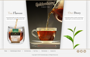 Finest tea brand needs new web design | Web-Design von Sbss
