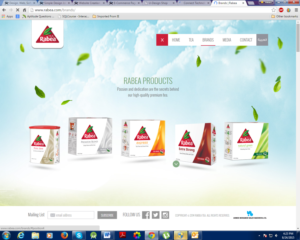 Web Design par zunaira 2 pour Goldenberg Finest Tea | Design : #7108997