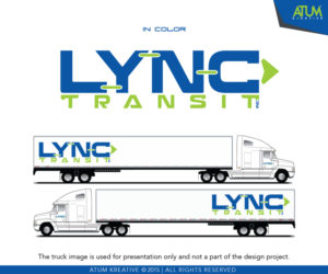 LYNC TRANSIT, INC. | Logo Design by Atum Kreative™