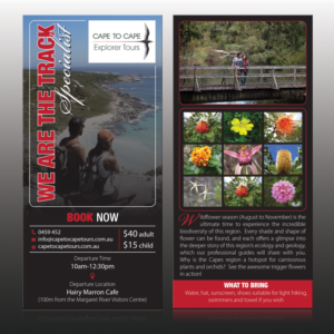 'Wild About Margaret River' Flyer | Flyer Design by Mon01