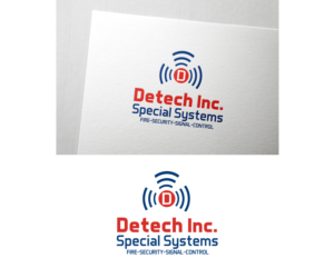 Detech Inc. Special Systems FIRE-SECURITY-SIGNAL-CONTROL | Logo Design by Ena