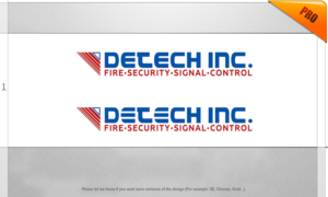 Detech Inc. Special Systems FIRE-SECURITY-SIGNAL-CONTROL | Logo Design by PinworksDesign