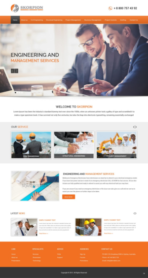 Web Design by pb for this project | Design: #7126880