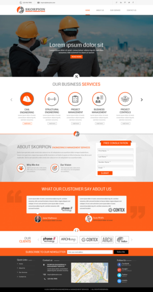 Web Design by Sbss for this project | Design: #7149750