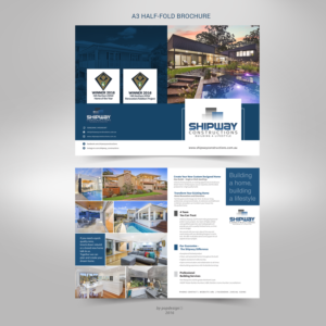 Design de Brochure par popdesign¤ pour Shipway Constructions | Design : #12198452