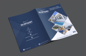 Brochure Design by ecorokerz for Shipway Constructions | Design #11837036