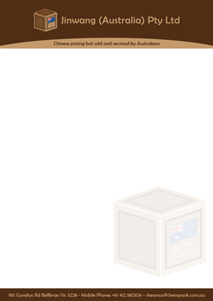 Business Card Design by TS Designs for Jinwang (Australia) Pty Ltd | Design: #1833301