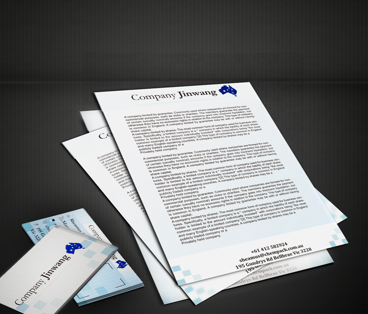 Business Card Design by IMACREATION for Jinwang (Australia) Pty Ltd | Design #1850120