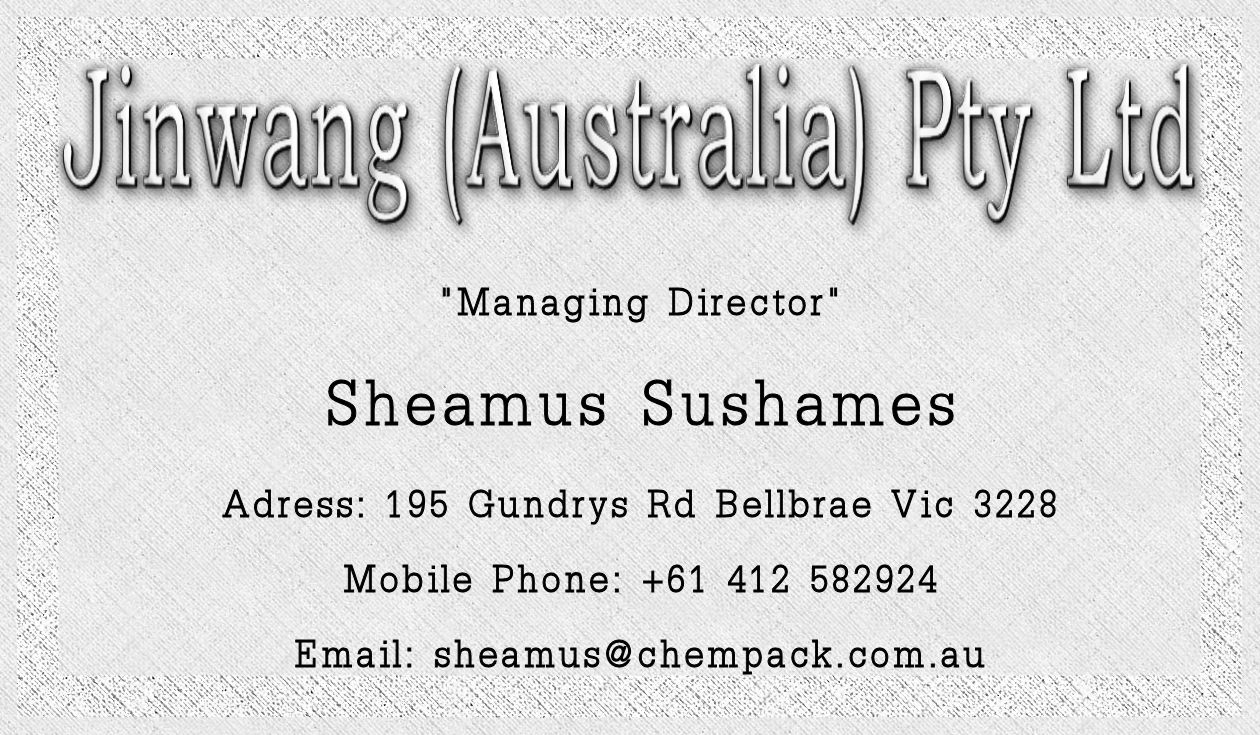 Business Card Design by jleckert for Jinwang (Australia) Pty Ltd | Design #1843831