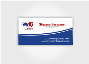 Business Card Design by Betty for Jinwang (Australia) Pty Ltd | Design: #1845441