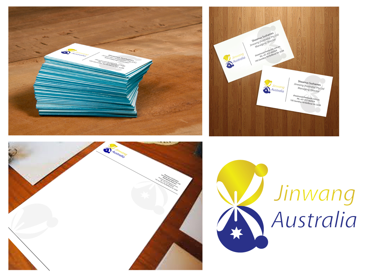Business Card Design by Sandaru for Jinwang (Australia) Pty Ltd | Design: #1828971