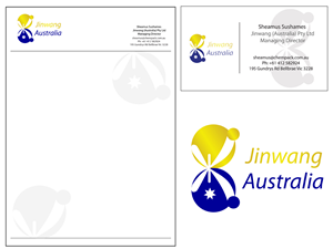 Business Card Design by Sandaru for Jinwang (Australia) Pty Ltd | Design: #1828980