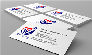 Business Card Design by stoodio.id for Jinwang (Australia) Pty Ltd | Design: #1847865