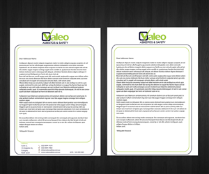 Design En-Tête par Anna  pour Valeo Asbestos & Safety | Design : #1831131