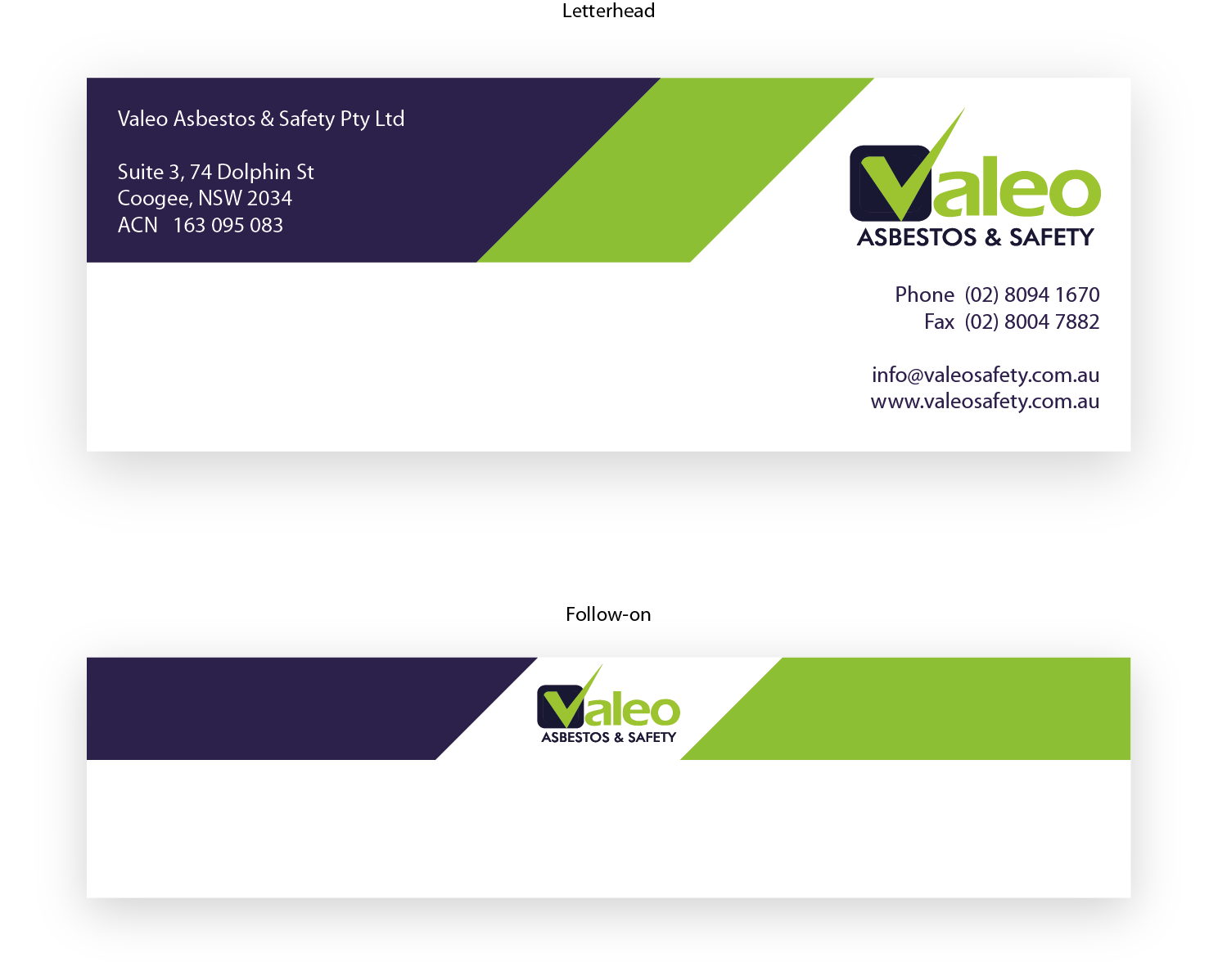 Design En-Tête par DE_Rocket pour Valeo Asbestos & Safety | Design #1827432