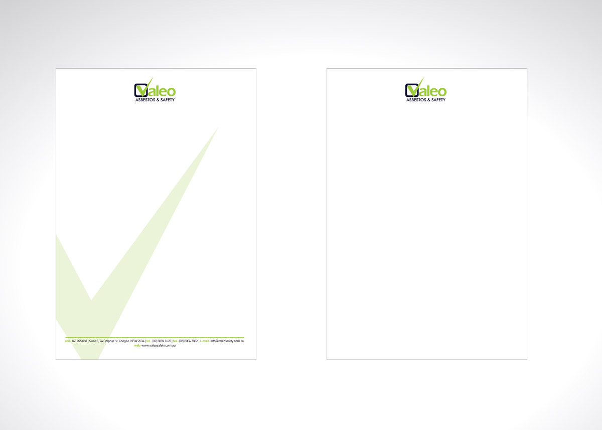 Design En-Tête par Regina_T pour Valeo Asbestos & Safety | Design #1827447