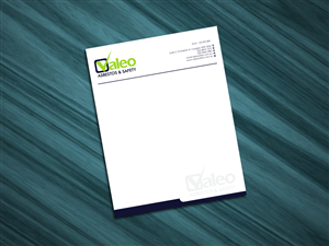 Letterhead Design by ChizZech for Valeo Asbestos & Safety | Design: #1829707