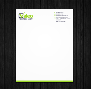 Design En-Tête par Owaisias pour Valeo Asbestos & Safety | Design : #1815977