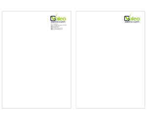 Letterhead Design by Creativecognate for Valeo Asbestos & Safety | Design: #1824784