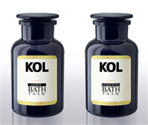 Labels/logo for luxury bath products | Graphic Design by Soluciones Creativas