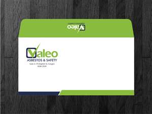 Envelope Design by Atvento Graphics for Valeo Asbestos & Safety | Design: #1827398