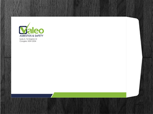 Envelope Design by Atvento Graphics for Valeo Asbestos & Safety | Design: #1837422