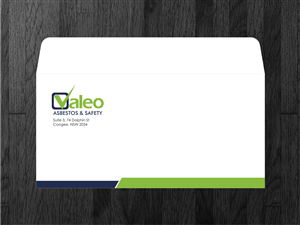 Envelope Design by Atvento Graphics for Valeo Asbestos & Safety | Design: #1837423