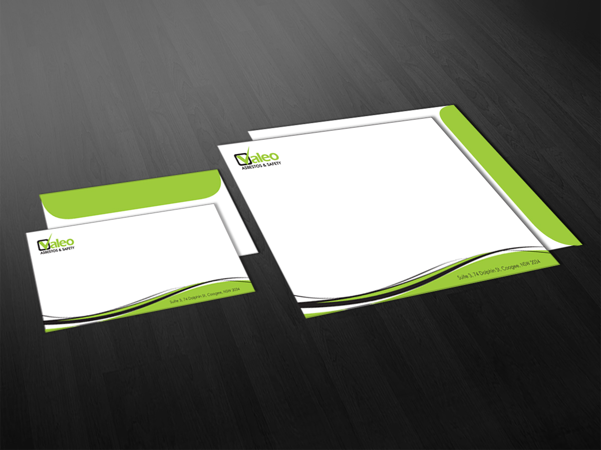 Envelope Design by Inventive_Jewel for Valeo Asbestos & Safety | Design #1824162