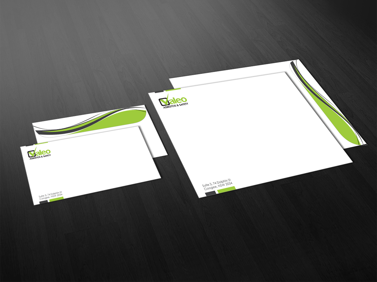 Briefumschlag-Design von Inventive_Jewel für Valeo Asbestos & Safety | Design #1824177