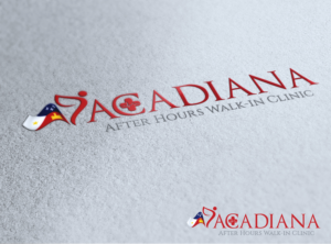 Acadiana After Hours Walk-in Clinic | Logo Design by studio4design