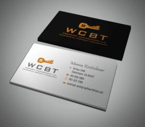 Business Card Design by Riz' for WCBT Property Management LLC | Design: #7330950