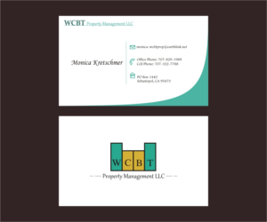 Business Card Design by Axaviy Design for WCBT Property Management LLC | Design: #7166158