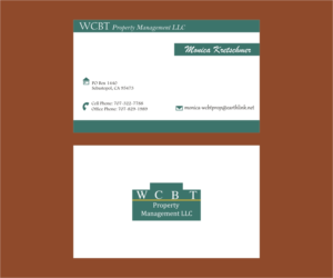 Business Card Design by Axaviy Design for WCBT Property Management LLC | Design: #7177272