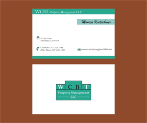 Business Card Design by Axaviy Design for WCBT Property Management LLC | Design: #7177282