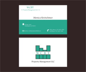 Business Card Design by Axaviy Design for WCBT Property Management LLC | Design: #7189048