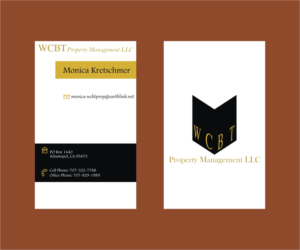 Business Card Design by Axaviy Design for WCBT Property Management LLC | Design: #7198302