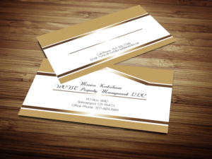 Business Card Design by AntonAtanasov for WCBT Property Management LLC | Design: #7134471