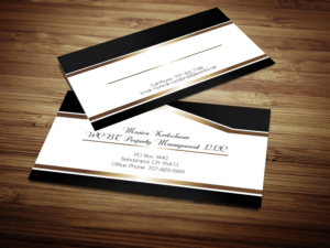 Business Card Design by AntonAtanasov for WCBT Property Management LLC | Design: #7134476