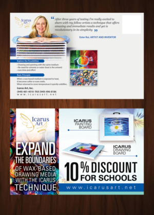 Design de Carte Postale par uk pour Icarus Art, Inc. | Design : #7158529