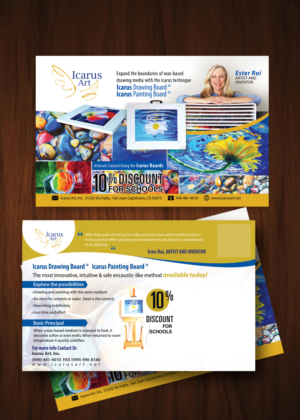 Design de Carte Postale par uk pour Icarus Art, Inc. | Design : #7159010