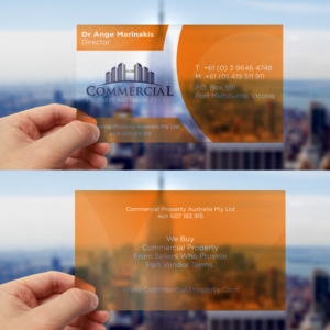 Business Card Design by Chandru1230