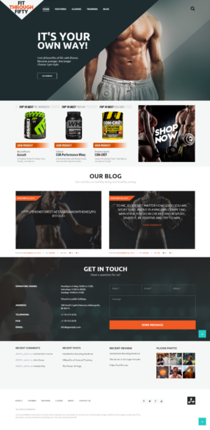 Wordpress Design by Social Media Plus for this project | Design: #7125774
