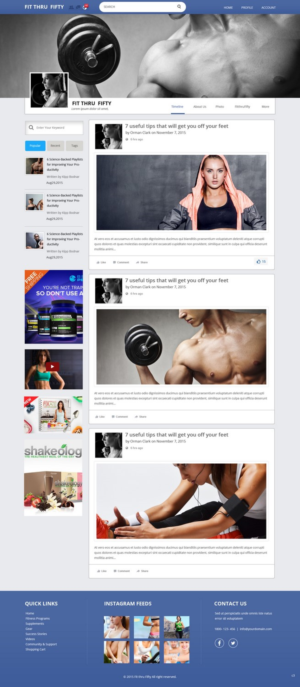 Wordpress Design by pb for this project | Design: #7133486
