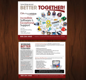 Postkarten-Design von uk für CSA Software Solutions | Design: #7160851