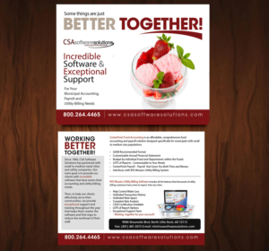 Postkarten-Design von uk für CSA Software Solutions | Design: #7175983