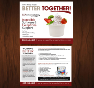 Postkarten-Design von uk für CSA Software Solutions | Design: #7175986
