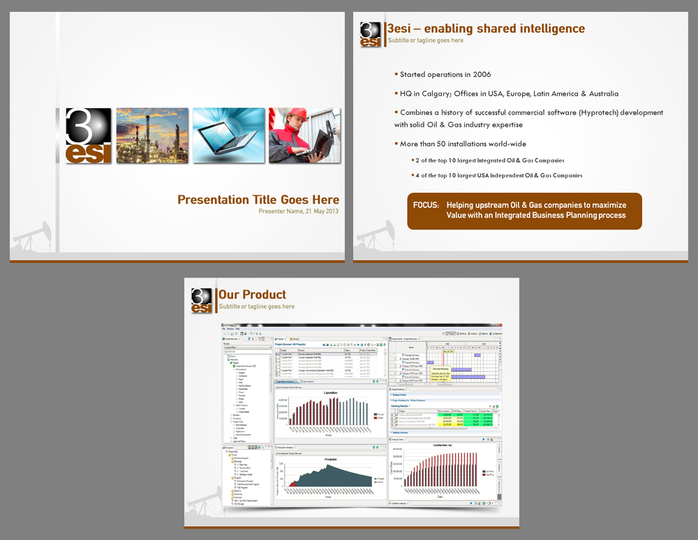 PowerPoint-Design von Purpletouch für 3 ES Innovation Inc. | Design #1835947