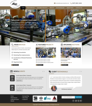 Web Design by Sbss for AuctionServices.com, Inc. | Design: #7161295